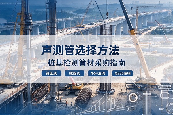 沙洋声测管选型标准